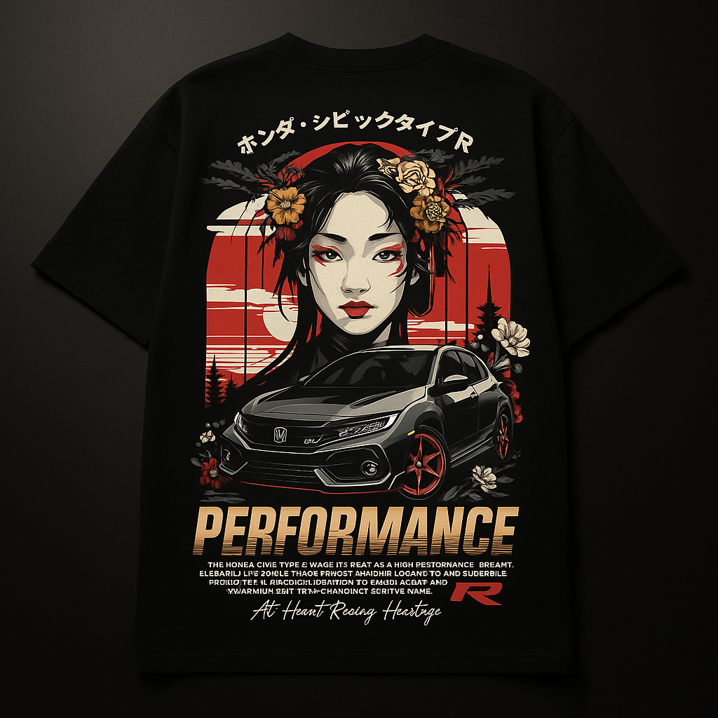 OVERSTYLES - "Performance Heritage" Oversized Graphic Tee