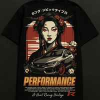 OVERSTYLES - "Performance Heritage" Oversized Graphic Tee