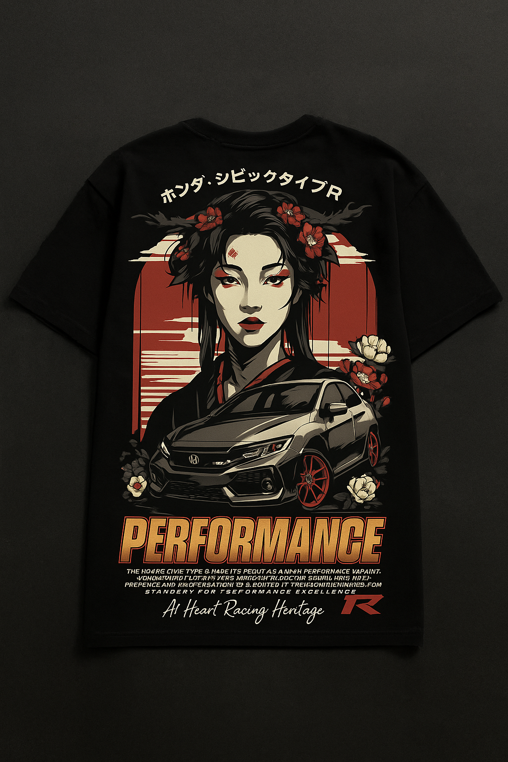OVERSTYLES - "Performance Heritage" Oversized Graphic Tee