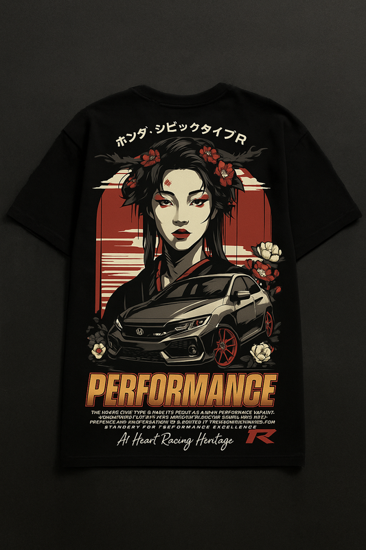 OVERSTYLES - "Performance Heritage" Oversized Graphic Tee