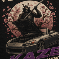 Overstyles — KAZE Samurai Speed Oversized T-Shirt