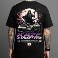Overstyles — KAZE Samurai Speed Oversized T-Shirt
