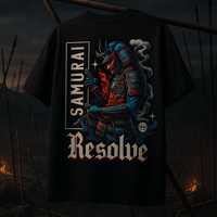 Samurai Resolve — Oversized Fit T-Shirt