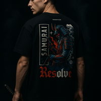 Samurai Resolve — Oversized Fit T-Shirt