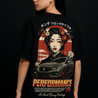 OVERSTYLES - "Performance Heritage" Oversized Graphic Tee