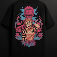 Chaos King" Oversized Fit Heavyweight T-shirt