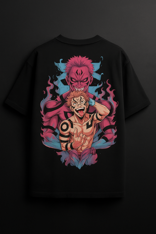 Chaos King" Oversized Fit Heavyweight T-shirt