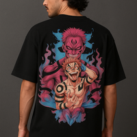 Chaos King" Oversized Fit Heavyweight T-shirt