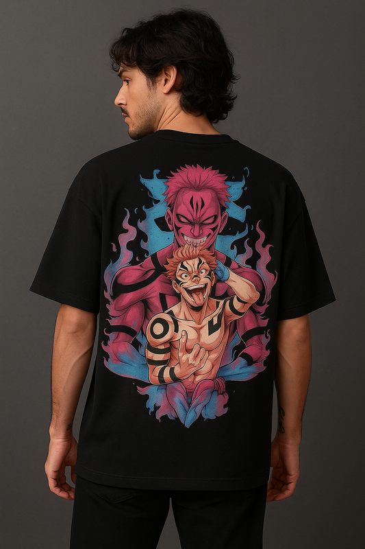 Chaos King" Oversized Fit Heavyweight T-shirt