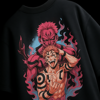 Chaos King" Oversized Fit Heavyweight T-shirt