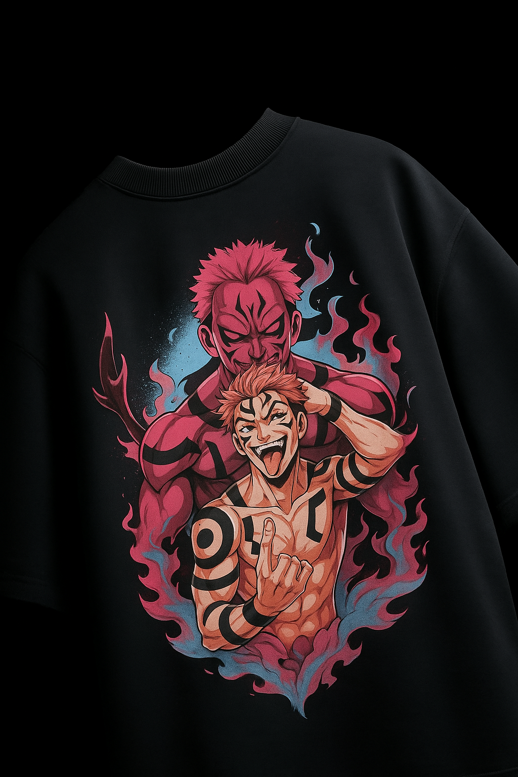Chaos King" Oversized Fit Heavyweight T-shirt