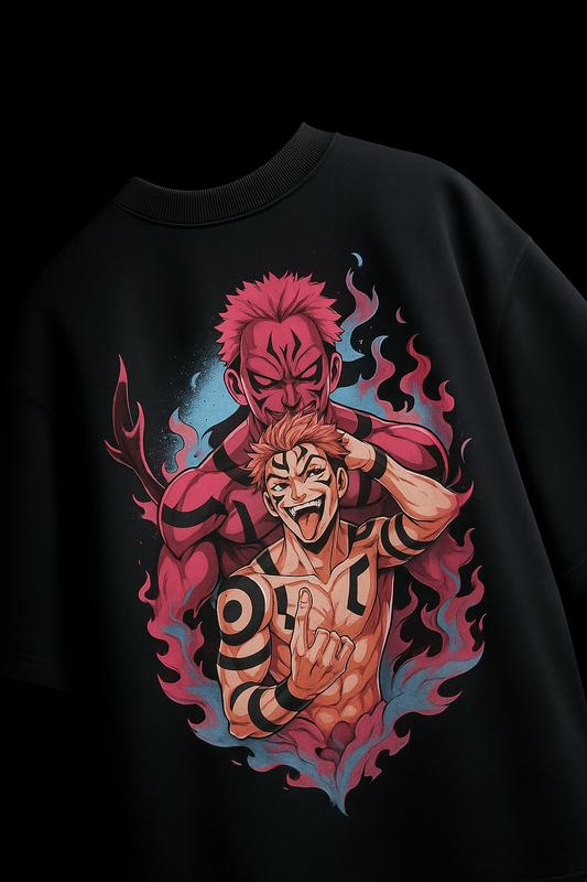 Chaos King" Oversized Fit Heavyweight T-shirt