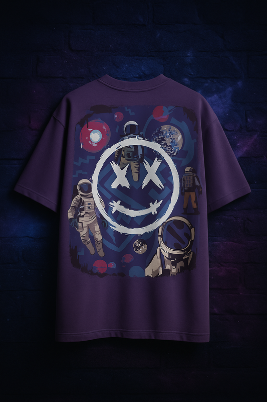Lost in Space | Oversized Fit Astronaut Graphic Tee